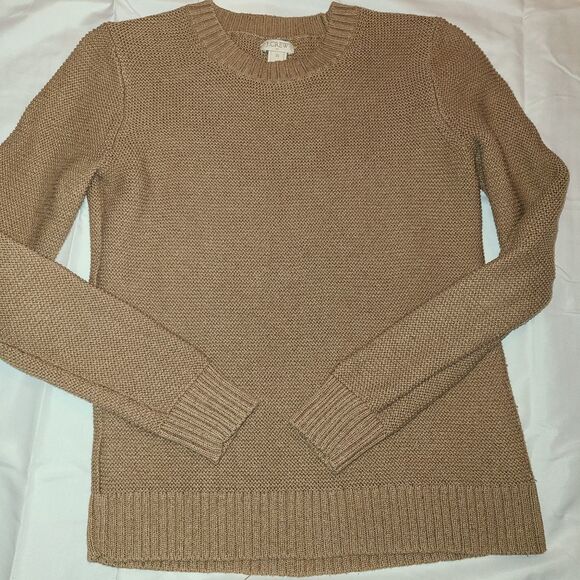 J. Crew Cotton/Marino Wool Blend Sweater - Picture 1 of 5